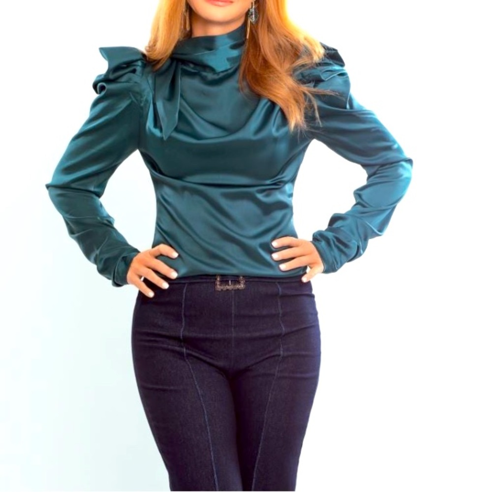 Satin blouse